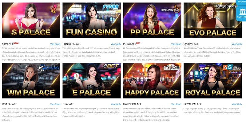 Casino online rất được ưa chuộng tại fun88.vin